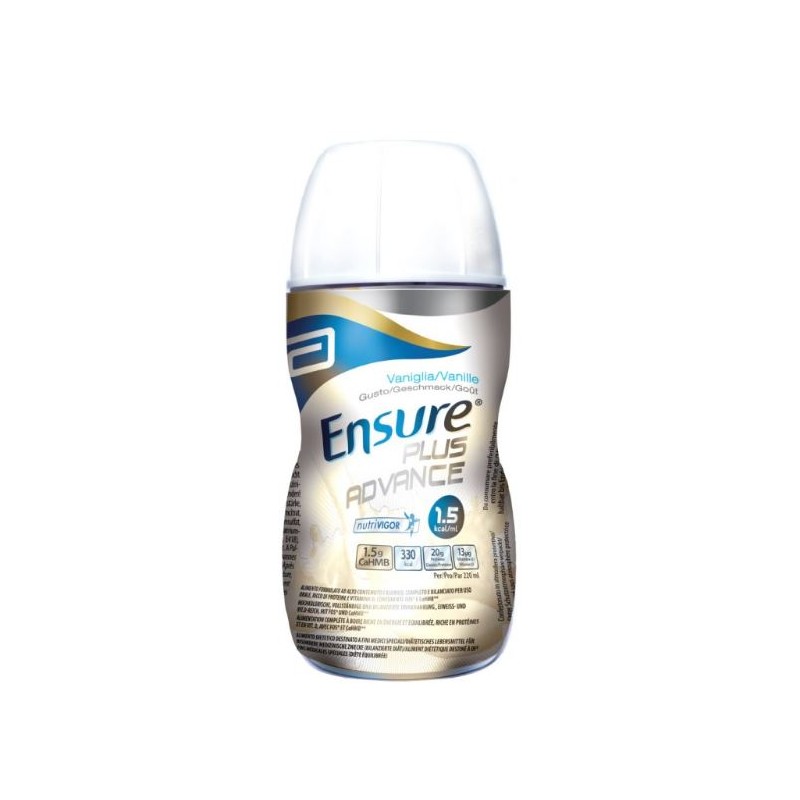 Abbott Ensure Plus Advance Vaniglia 4 Bottiglie Da 220 Ml