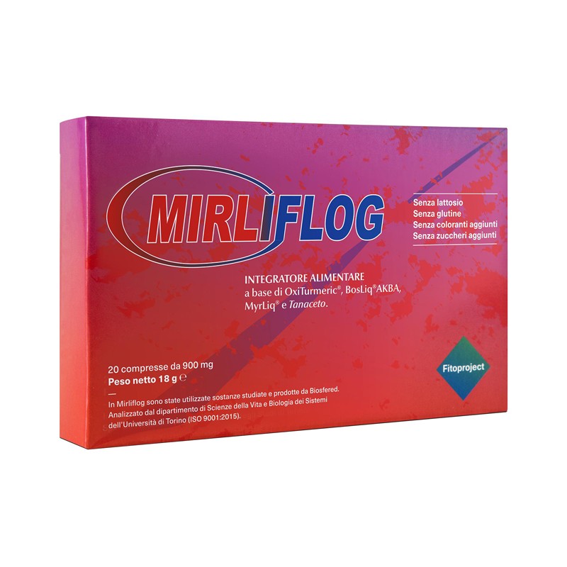 Fitoproject Mirliflog 20 Compresse