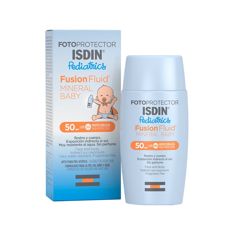 Isdin Mineral Baby 50+ Fotoprotector Pediatrics 50 Ml