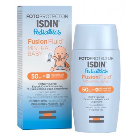 Isdin Mineral Baby 50+ Fotoprotector Pediatrics 50 Ml