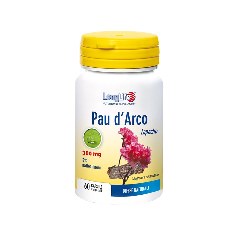 Longlife Pau D'arco 60 Capsule Vegetali