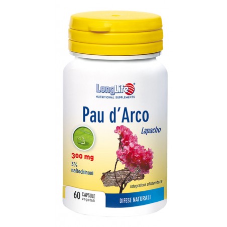 Longlife Pau D'arco 60 Capsule Vegetali