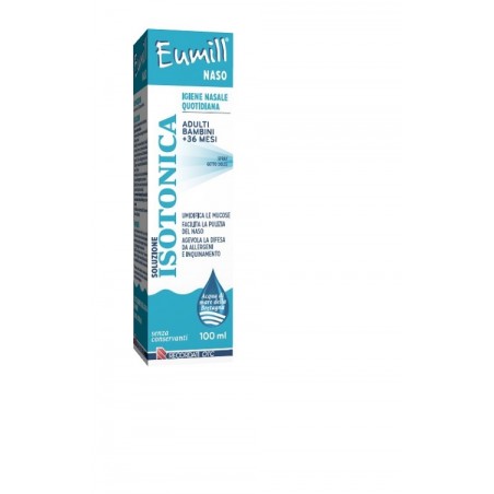 Recordati Eumill Naso Spray Soluzione Isotonica 100 Ml