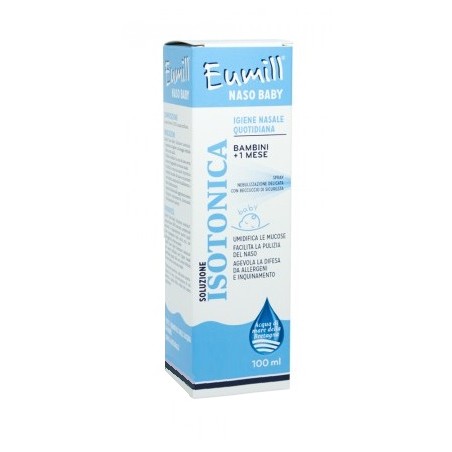 Recordati Eumill Naso Baby Spray Soluzione Isotonica 100 Ml