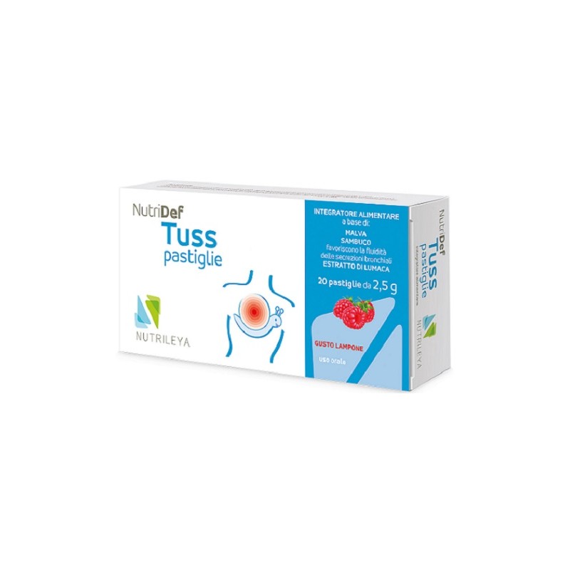 Nutrileya Nutridef Tuss 20 Pastiglie Lampone