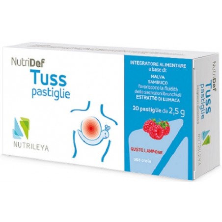 Nutrileya Nutridef Tuss 20 Pastiglie Lampone