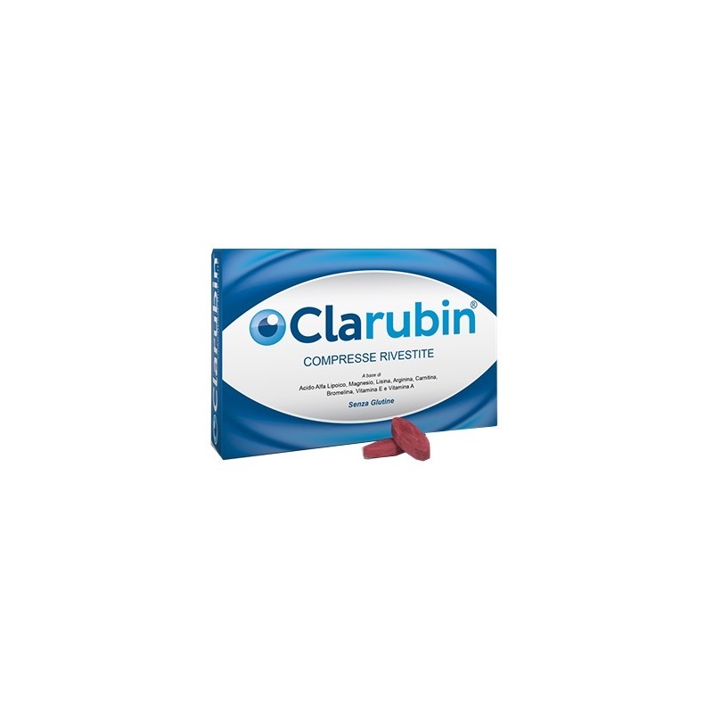 Clarubin Integratore antiossidante per la vista 30 Compresse