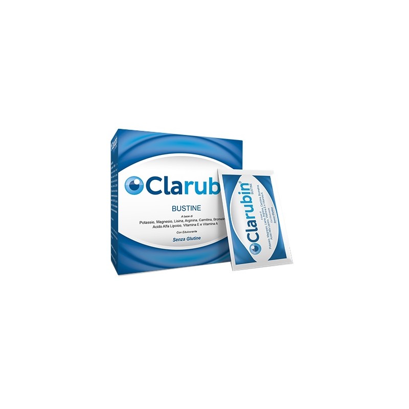 Clarubin Integratore per la visiva e la protezione cellulare 20 Bustine x 4,5 g