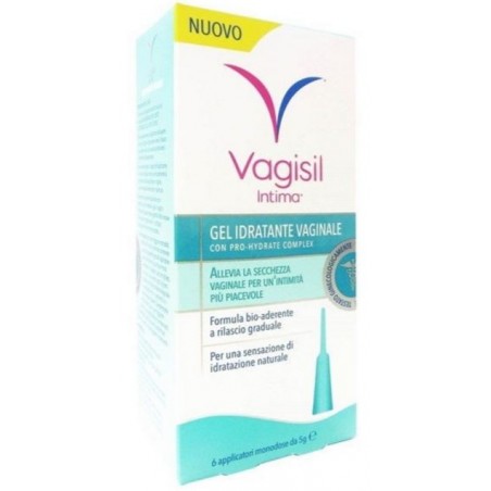 Combe Italia Vagisil Intima Gel Idratante Vaginale 6 Applicazioni Monodose 5 G