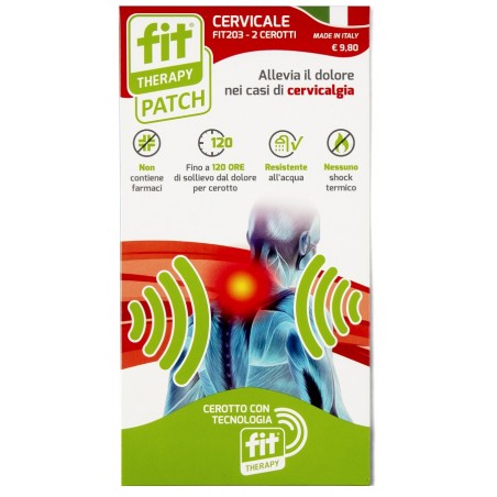 D. Fenstec Cerotto Fit Therapy Cervicale 2 Pezzi