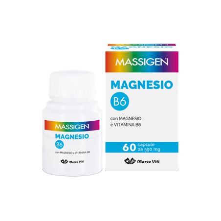 Marco Viti Farmaceutici Massigen Magnesio B6 60 Capsule