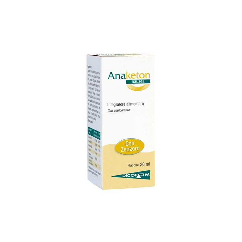 Anaketon Nausea Integratore per il benessere organismo 30 ml