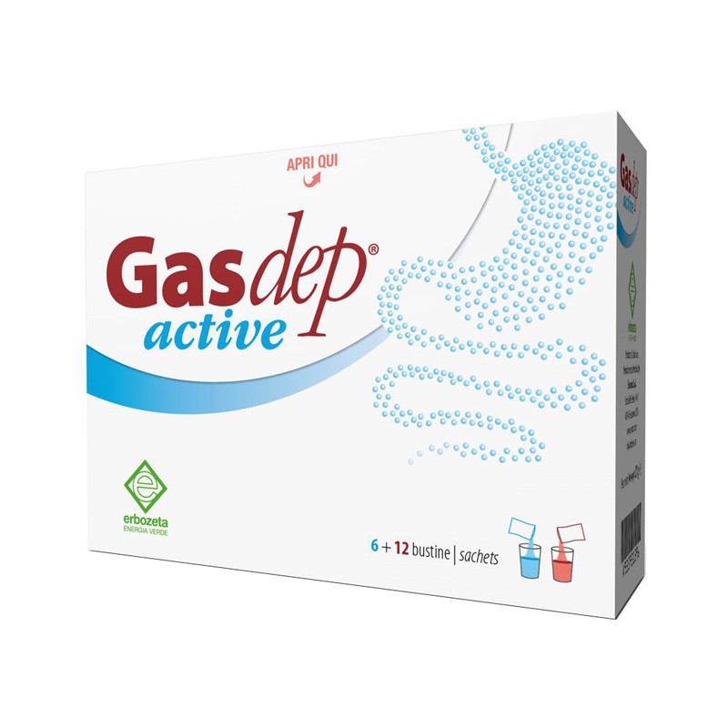 Erbozeta Gasdep Active 6+12 Bustine