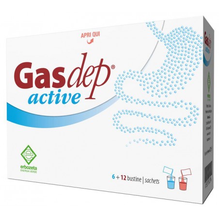 Erbozeta Gasdep Active 6+12 Bustine