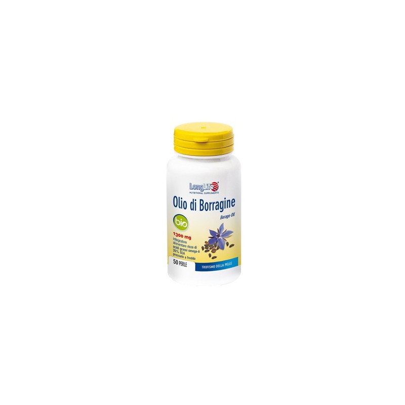 Longlife Olio Borragine Bio 50 Perle