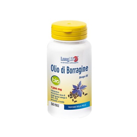 Longlife Olio Borragine Bio 50 Perle