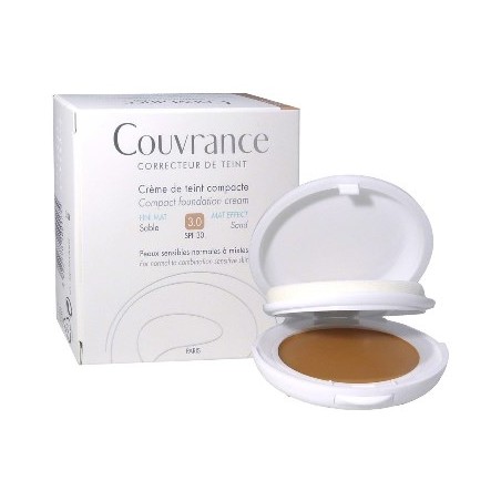 Eau Thermale Avene Couvrance Crema Compatta Colorata Nf Oil Free Sabbia 9,5 G