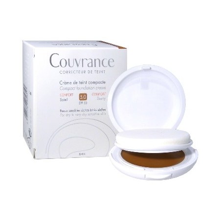 Eau Thermale Avene Couvrance Crema Compatta Colorata Nf Comfort Sole 9,5 G