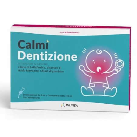 Inlinea Calmi' Dentizione 10 Flaconcini Monodose Da 1 Ml