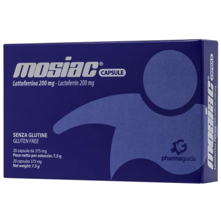 Mosiac Integratore di lattoferrina 20 Capsule