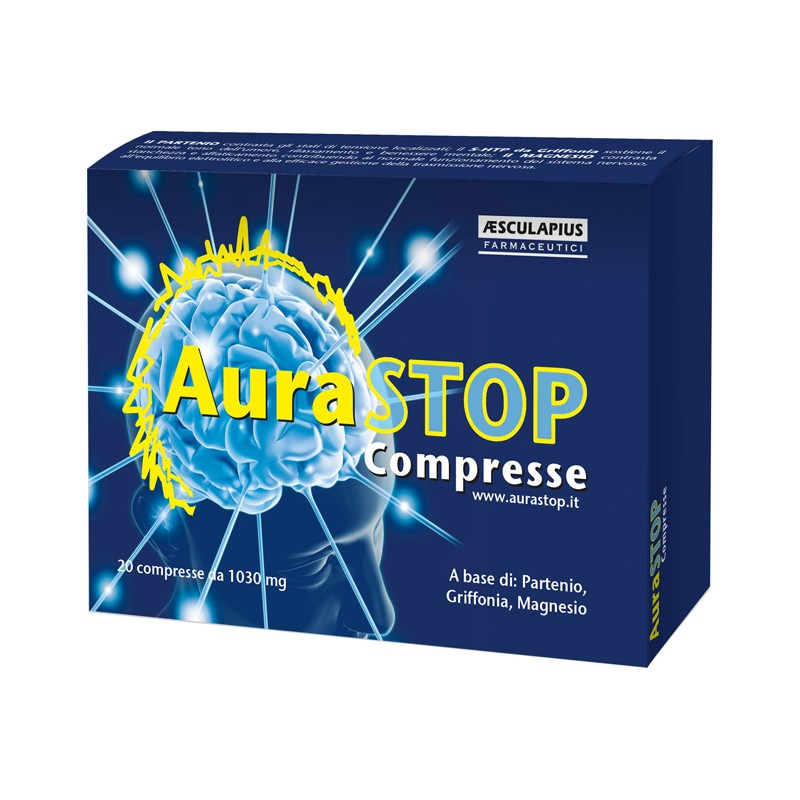 Aesculapius Farmaceutici Aurastop 20 Compresse