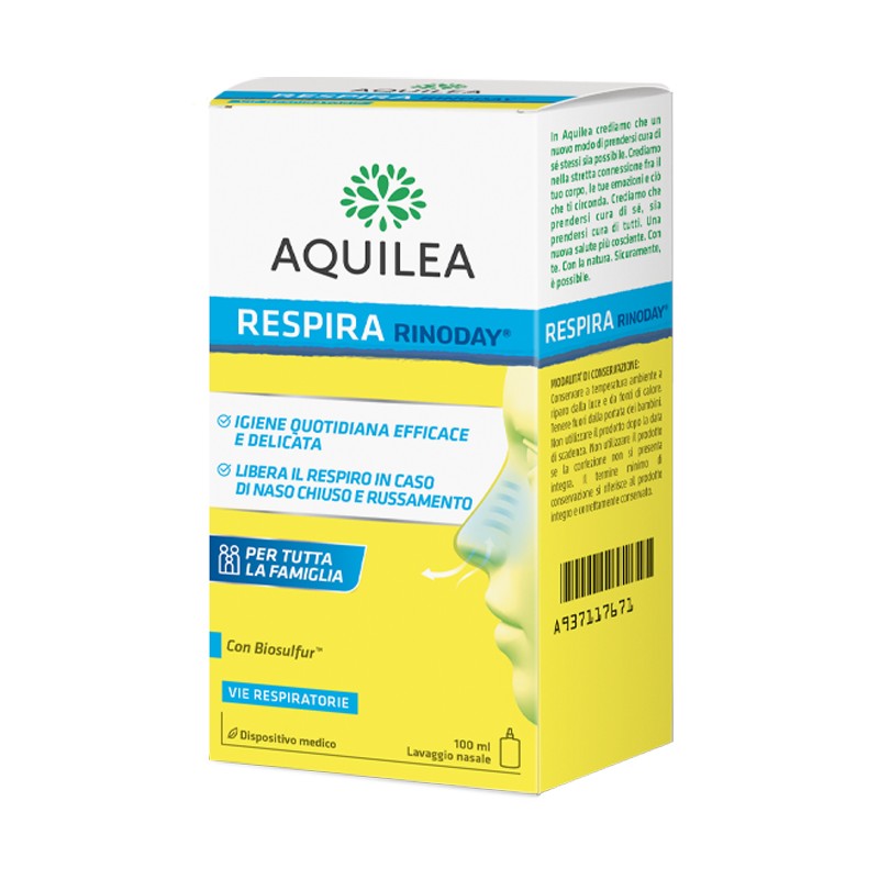 Uriach Italy Aquilea Respira Rinoday 100 Ml