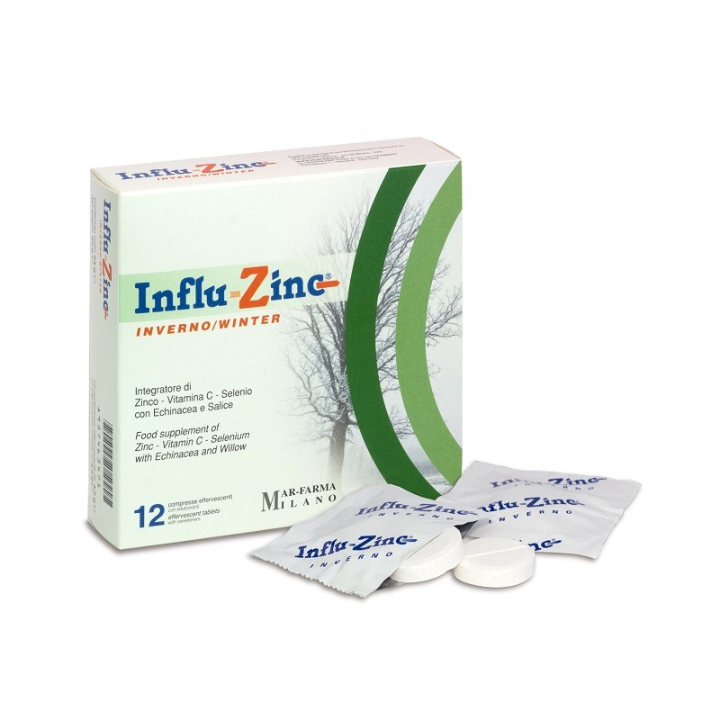 Mar-farma Influzinc Inverno 12 Compresse Effervescenti