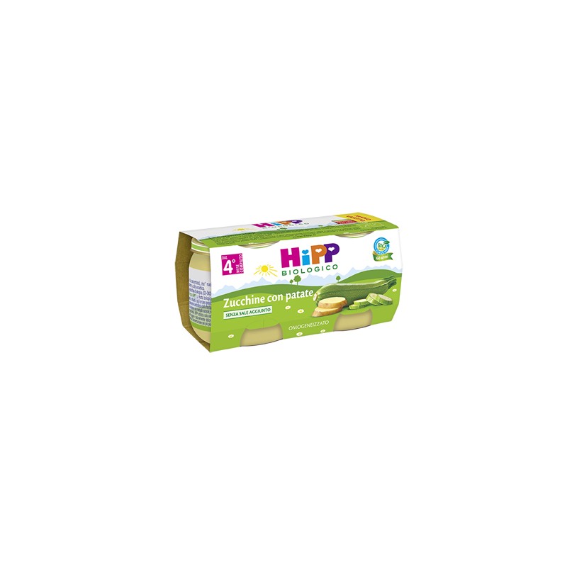 Hipp Italia Hipp Bio Hipp Bio Omogeneizzato Zucchine Con Patate 2x80 G