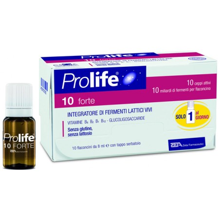 Zeta Farmaceutici Prolife 10 Forte 10 Flaconcini Da 8 Ml