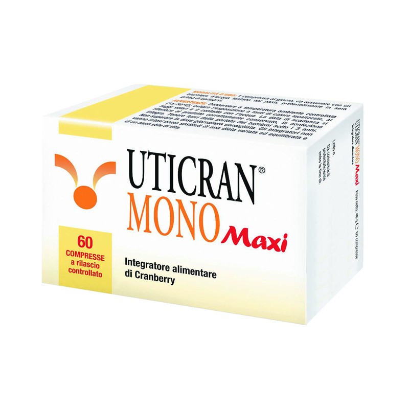 Natural Bradel Uticran Mono Maxi 60 Compresse 48 G