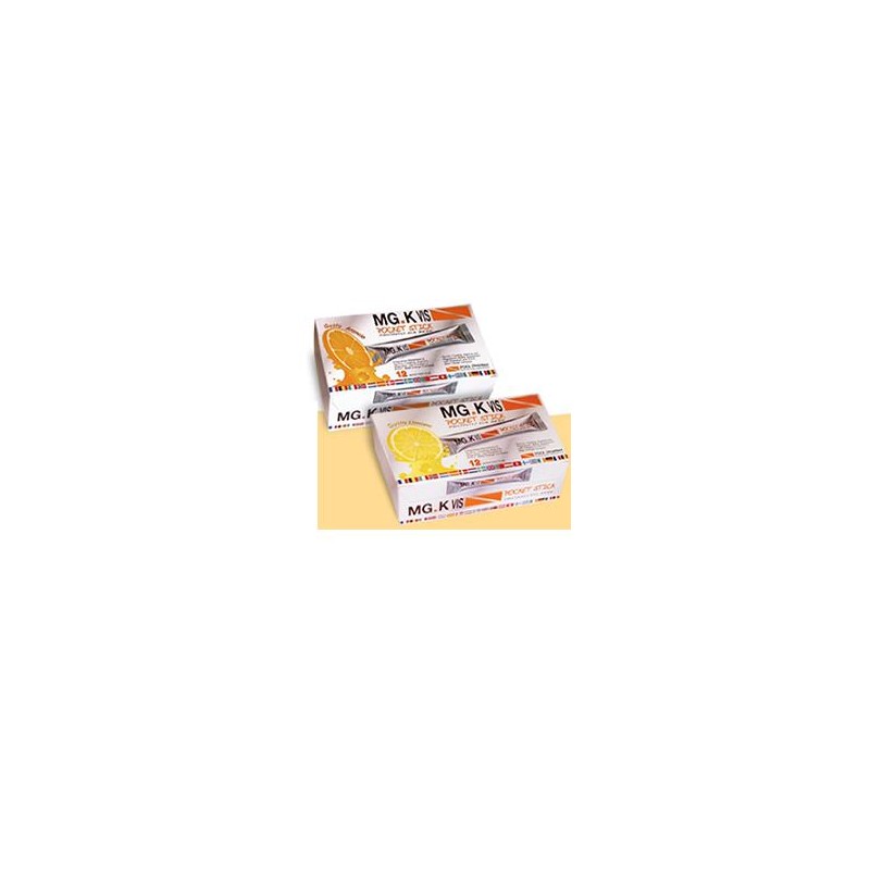 Pool Pharma Mgk Vis Pocket Stick Arancia 12 Bustine Stick Pack