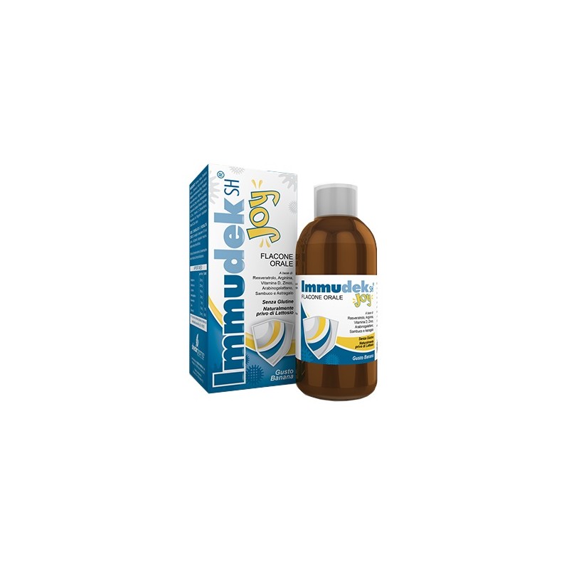 Immudek Joy Banana Rinforzo immunitario in formato liquido 200 ml