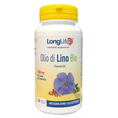 Longlife Olio Di Lino Bio 50 Perle