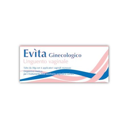 Quality Farmac Evita Ginecolog Unguento Vaginale Tubo Da 30 G + 6 Applicatori Vaginali Monouso