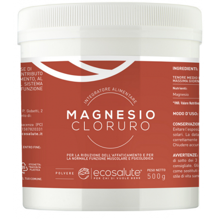 Zio Ecosalute Magnesio Cloruro Polvere 500 G