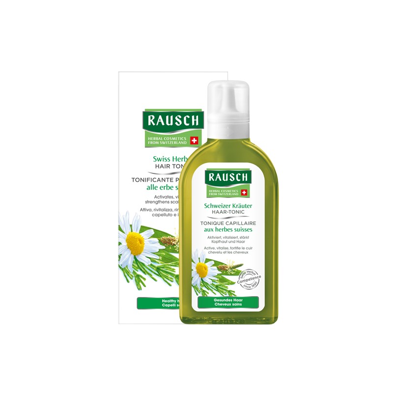 Rausch Ag Kreuzlingen Rausch Tonificante Per Capelli Alle Erbe Svizzere 200 Ml