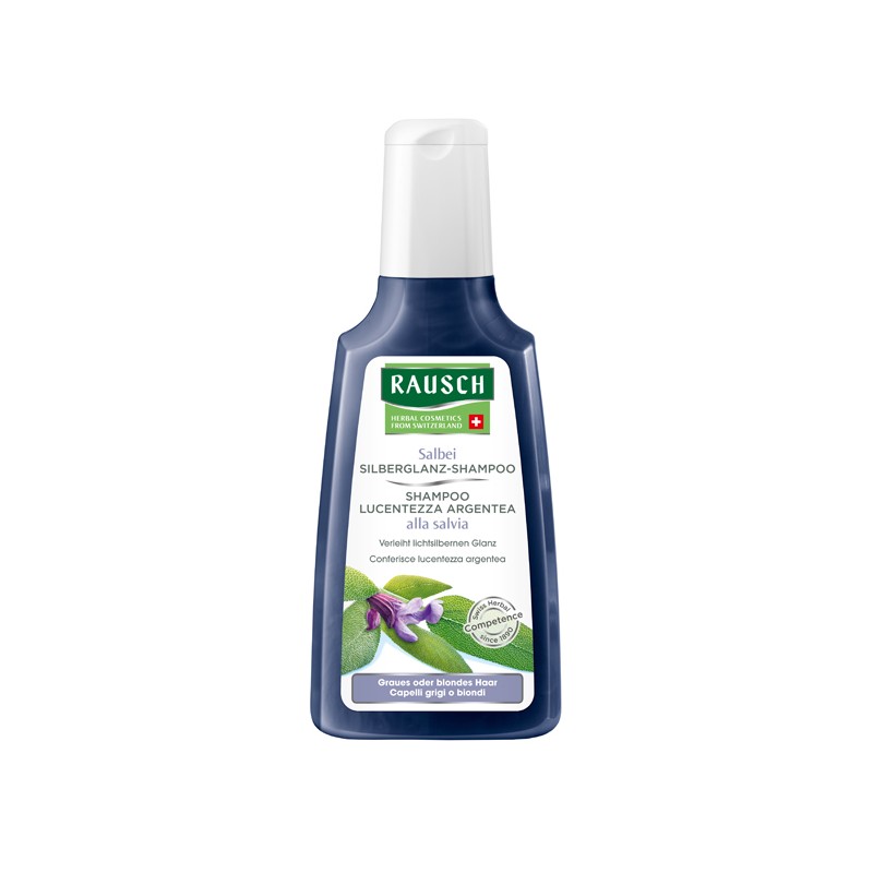 Rausch Ag Kreuzlingen Rausch Shampoo Lucentezza Argentea Alla Salvia 200 Ml