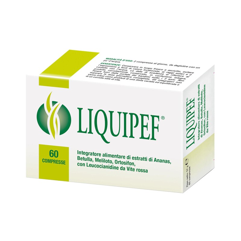 Natural Bradel Liquipef 60 Compresse