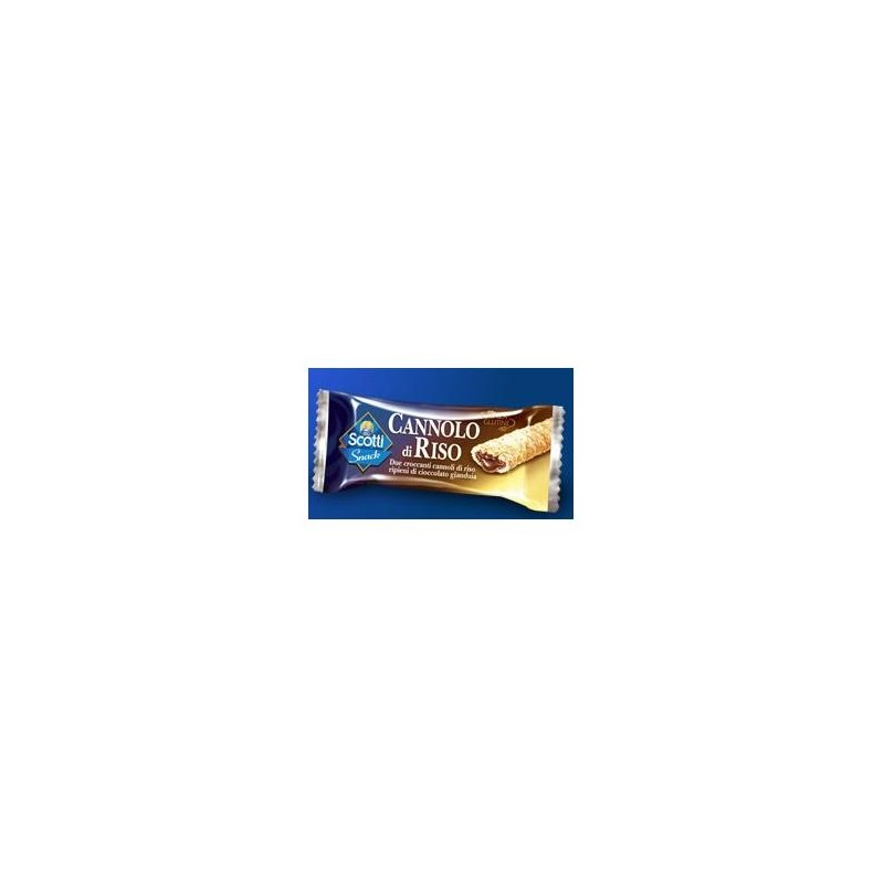 Riso Scotti Scotti Snack Cannolo Ciocciolato 25 G