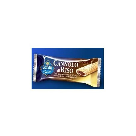 Riso Scotti Scotti Snack Cannolo Ciocciolato 25 G