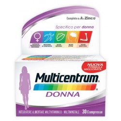 30 compresse di Integratore Multivitaminico e Multiminerale da Multicentrum Donna