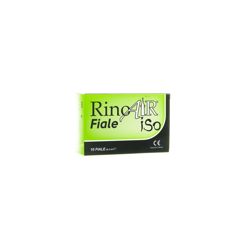 Rinoair Iso Soluzione per l'igiene nasale 10 Fiale x 5 ml