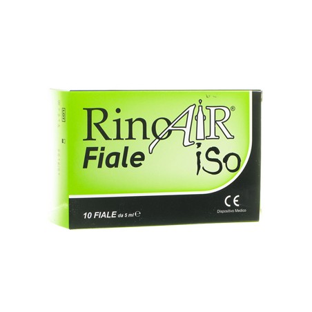 Rinoair Iso Soluzione per l'igiene nasale 10 Fiale x 5 ml