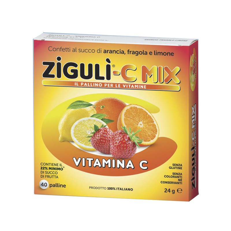 Falqui Prodotti Farmac. Ziguli C Mix 40 Palline 24 G