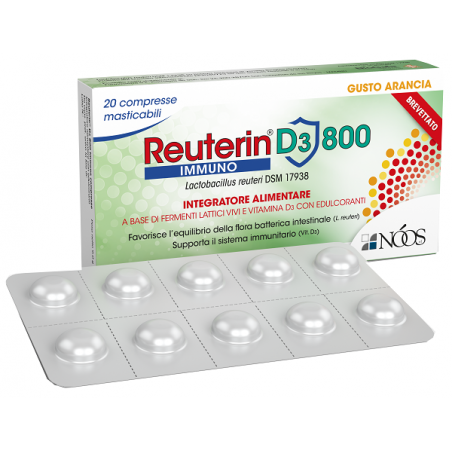 Noos Reuterin D3 800 Immuno 20 Compresse