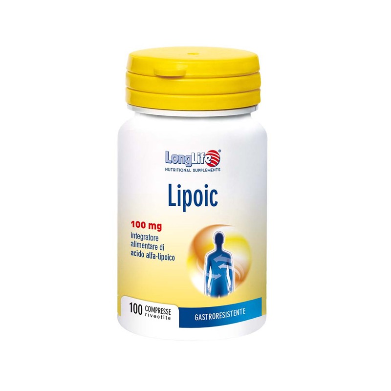 Longlife Lipoic 100 Mg 100 Capsule