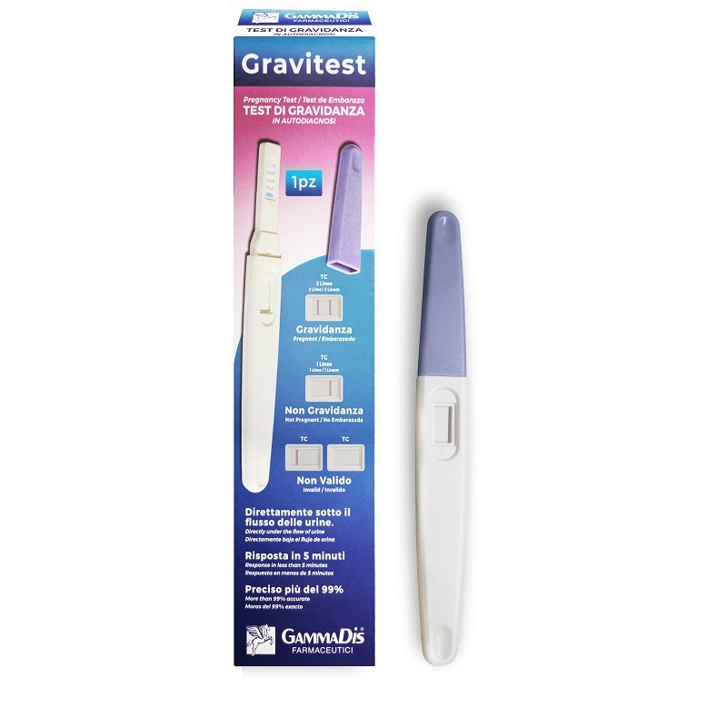 Gammadis Farmaceutici Test Gravidanza Gravitest 1 Pezzo