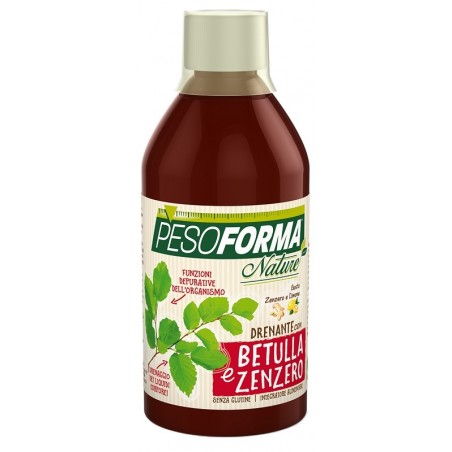 Nutrition & Sante' Italia Pesoforma Nature Drenante Betulla E Zenzero 500 Ml