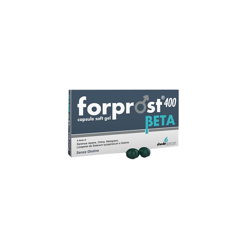 Forprost 400 Beta Supporto per la salute prostatica 15 capsule