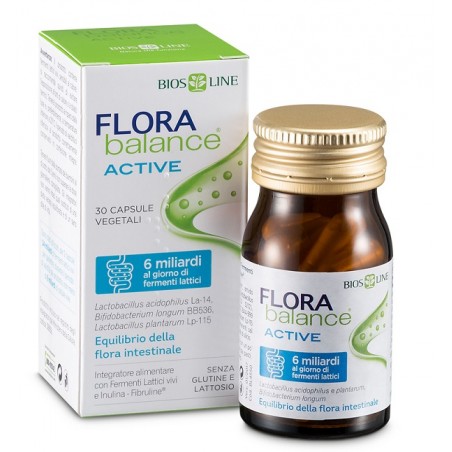 Bios Line Biosline Florabalance Active 30 Capsule Vegetali